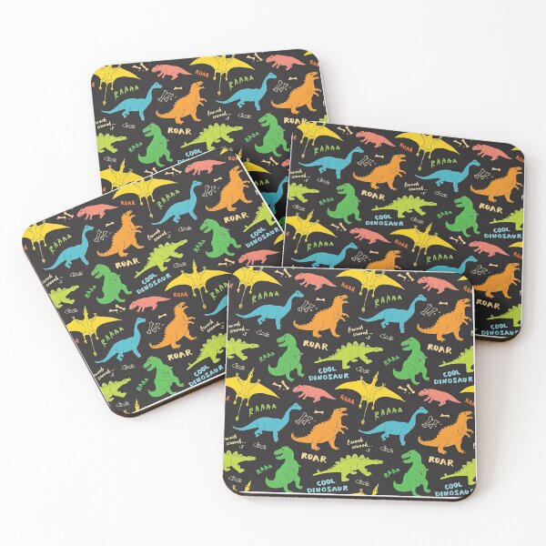 Item preview, Colorful Dinosaur Seamless Pattern, Dinosaur Seamless Pattern Design designed and sold by graphic-genie.