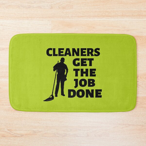 Item preview, Cleaners Get the Job Done Fun Janitor Custodian Cleaner Gifts designed and sold by SavvyCleaner.