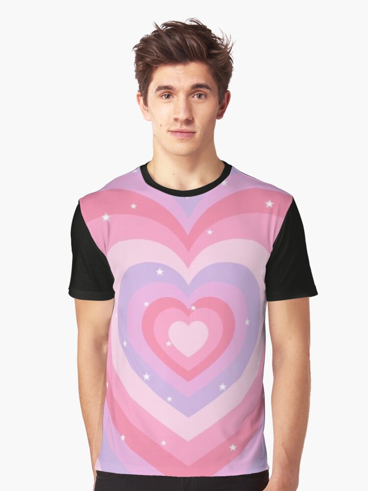 aesthetic y2k pink and purple pastel hearts 
