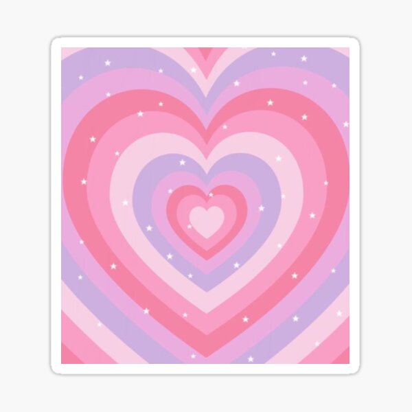 Aesthetic y2k pink pastel hearts with stars  Art Board Print for Sale by  Angela Aurel