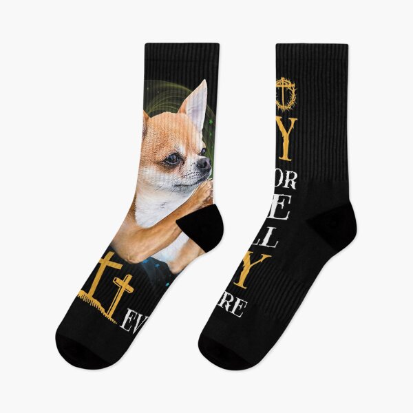 Item preview, I Will Pray Here Or There I Will Pray Everywhere Chihuahuas Gift  designed and sold by mchargue12.