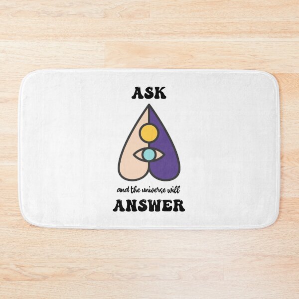 Item preview, Ask And The Universe Will Answer Hippie Planchette designed and sold by Natasha Rolfe.