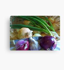Onions in the Bag Canvas Print