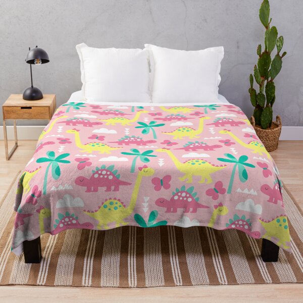 Item preview, Pink Dinosaur Seamless Pattern, Dinosaur Seamless Pattern Design designed and sold by graphic-genie.