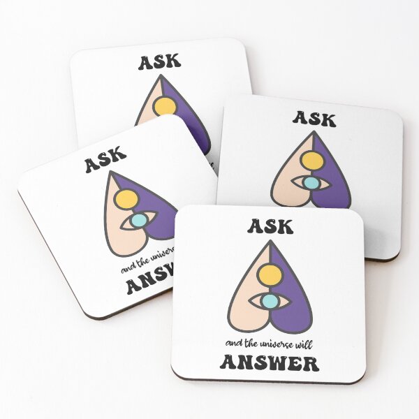 Item preview, Ask And The Universe Will Answer Hippie Planchette designed and sold by Natasha Rolfe.