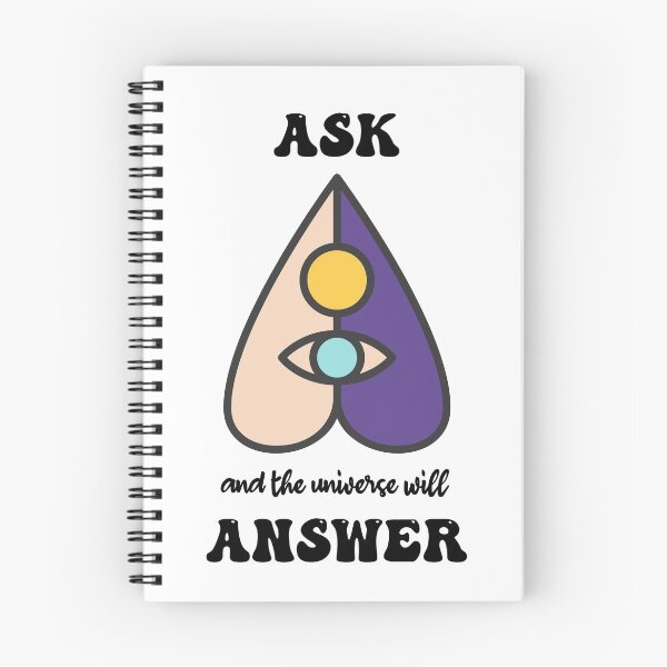 Item preview, Ask And The Universe Will Answer Hippie Planchette designed and sold by Natasha Rolfe.