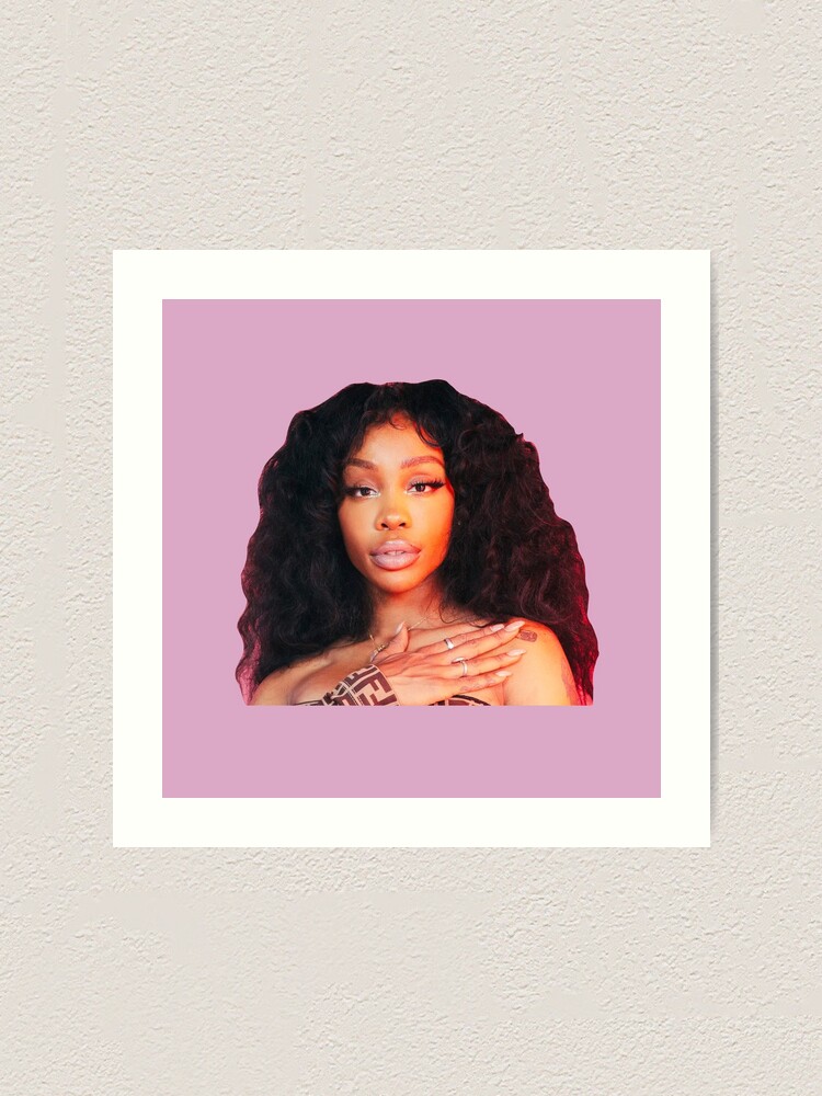 Pink outlet SZA painting