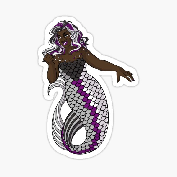 Demisexual Pride 2021 Merfolx Sticker