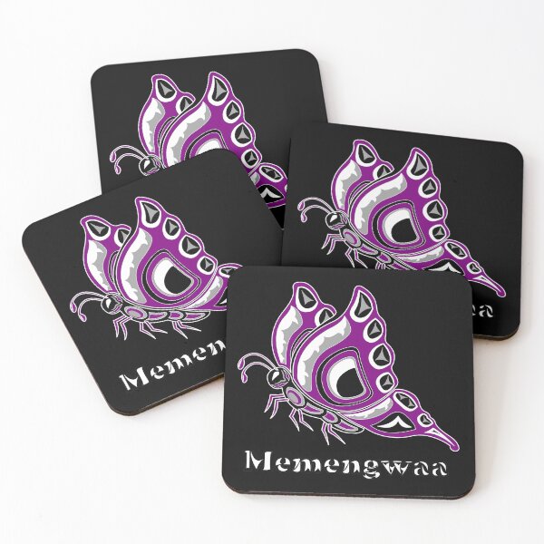 Item preview, Memengwaa (Butterfly) Asexual Pride designed and sold by KendraHowland.