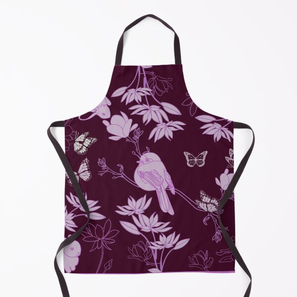 Item preview, Purple nature walk with bunny, bird and butterflies designed and sold by SueKnox.