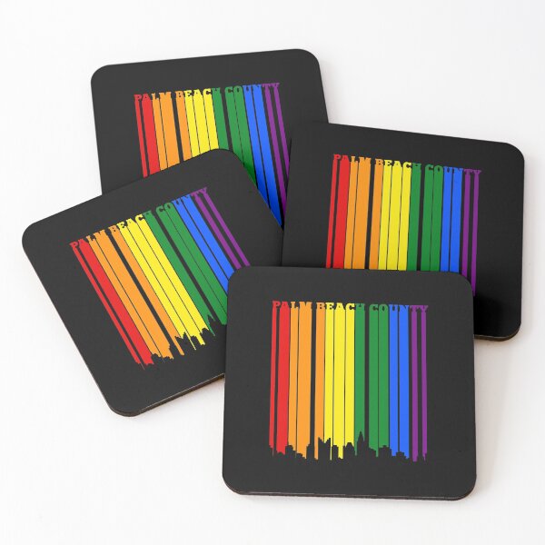 Item preview, Palm Beach County Florida LGBTQ Gay Lesbian Pride T-Shirt designed and sold by nutallrosario.
