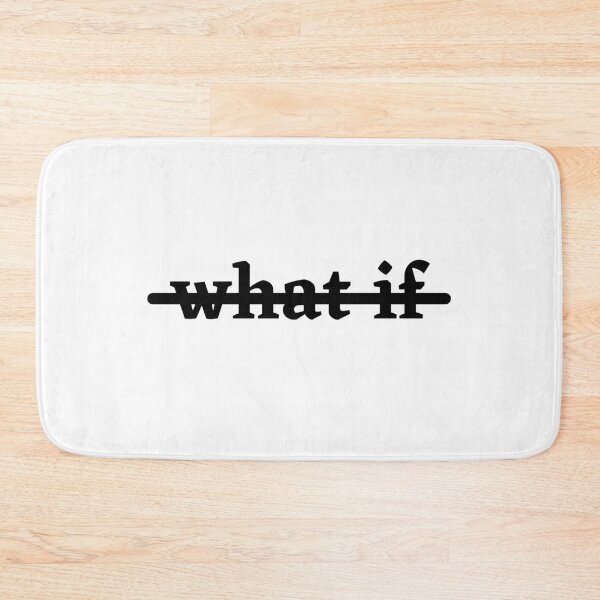 Item preview, no more what if cross out design designed and sold by ashcmille.
