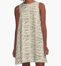 Wingardium Leviosa A-Line Dress