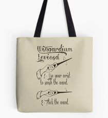 Wingardium Leviosa Tote Bag