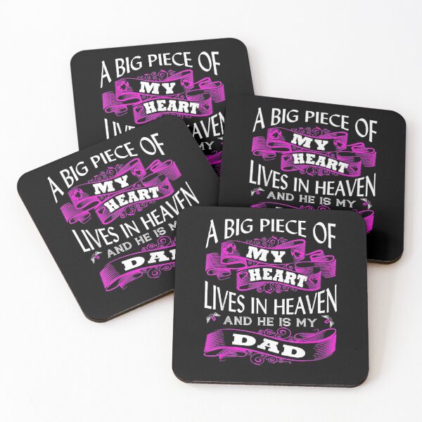 Item preview, A Big Piece Of My Heart Lives In Heaven And He Is My Dad Gift  designed and sold by mchargue12.