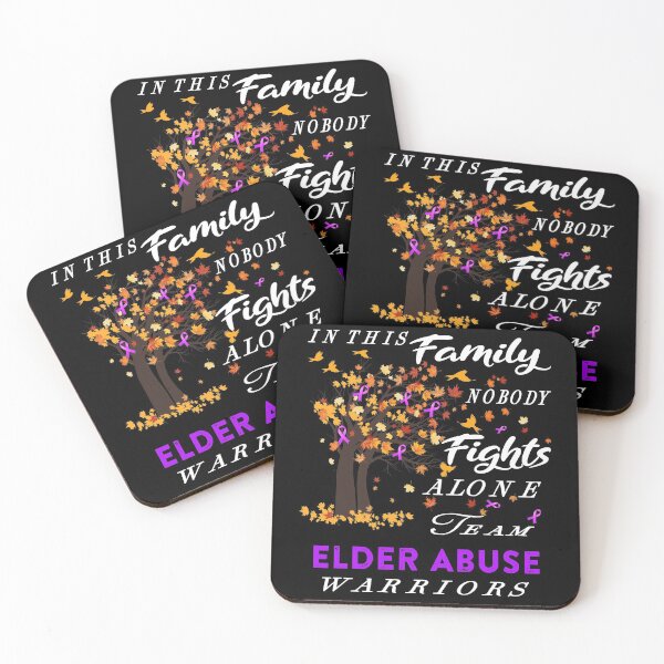 Item preview, In This Family No One Fight Alone Elder Abuse Awareness designed and sold by radianen.
