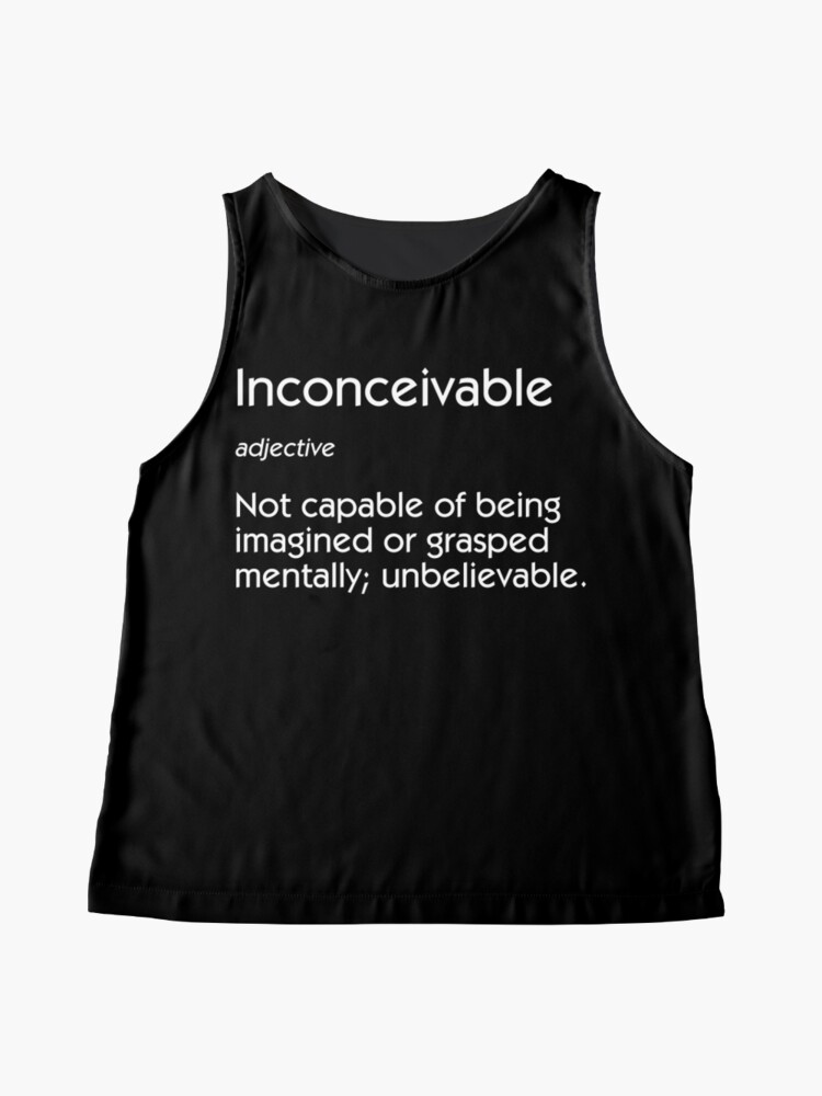 Inconceivable Definition Pullover Hoodie for Sale by PKHalford