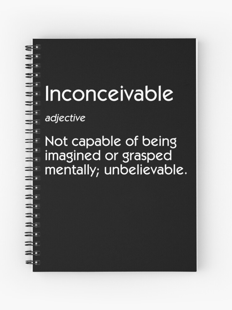 Inconceivable Definition Pullover Hoodie for Sale by PKHalford