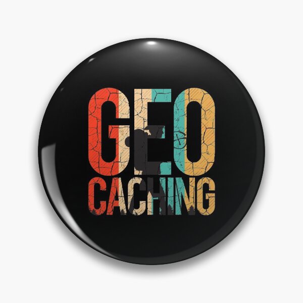 Item preview, Retro Style Vintage Geocaching Typography Geocacher designed and sold by zubakbrita.