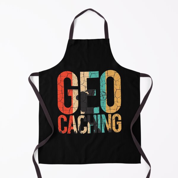 Item preview, Retro Style Vintage Geocaching Typography Geocacher designed and sold by zubakbrita.