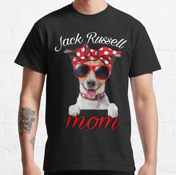 jack russell mom t shirt