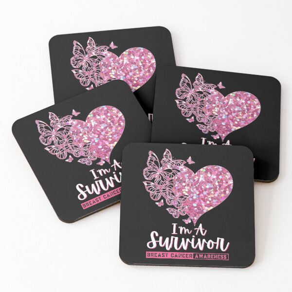 Item preview, Pink butterfly, Breast cancer fighters Matching Apparel tee designed and sold by ReichBourne.