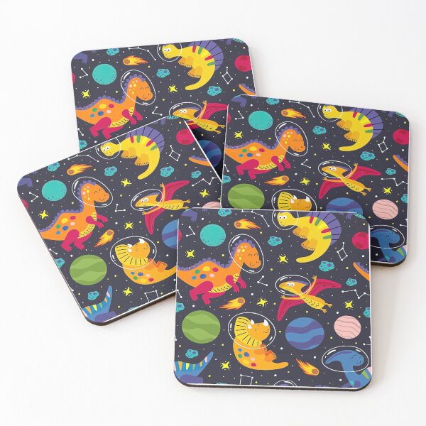 Item preview, Astro Dinosaur Seamless Pattern, Dinosaur Seamless Pattern Design designed and sold by graphic-genie.
