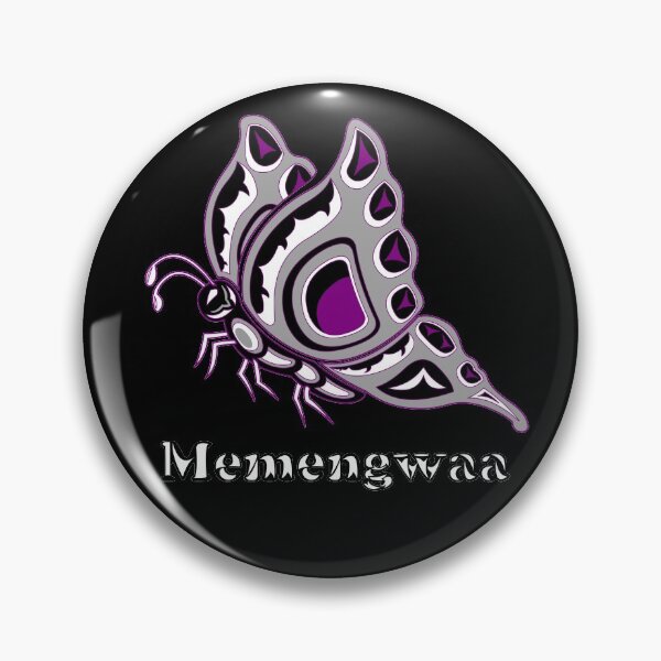 Item preview, Memengwaa (Butterfly) Demisexual Pride designed and sold by KendraHowland.