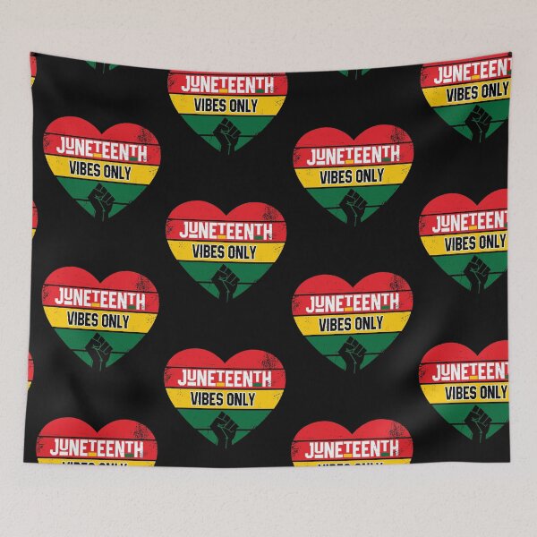 Item preview, Juneteenth Heart Vibes Only designed and sold by Koi-Art.