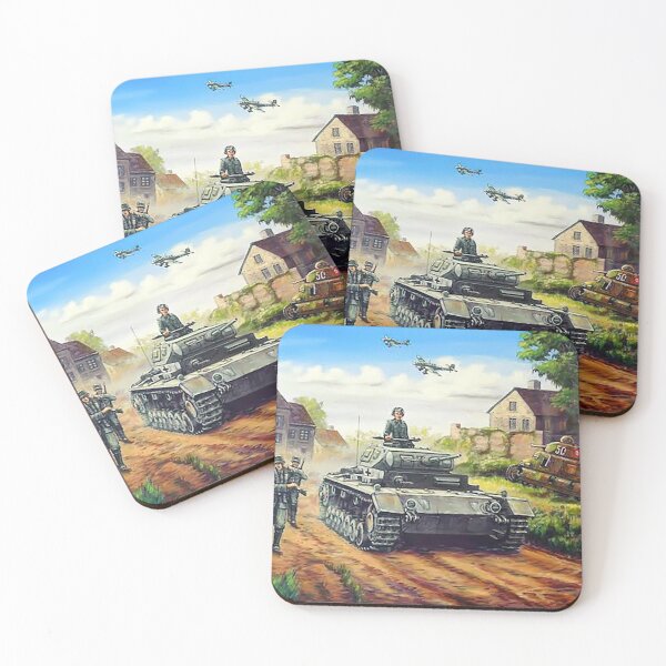 Item preview, canvas painting art tank military designed and sold by boehmashleigh.