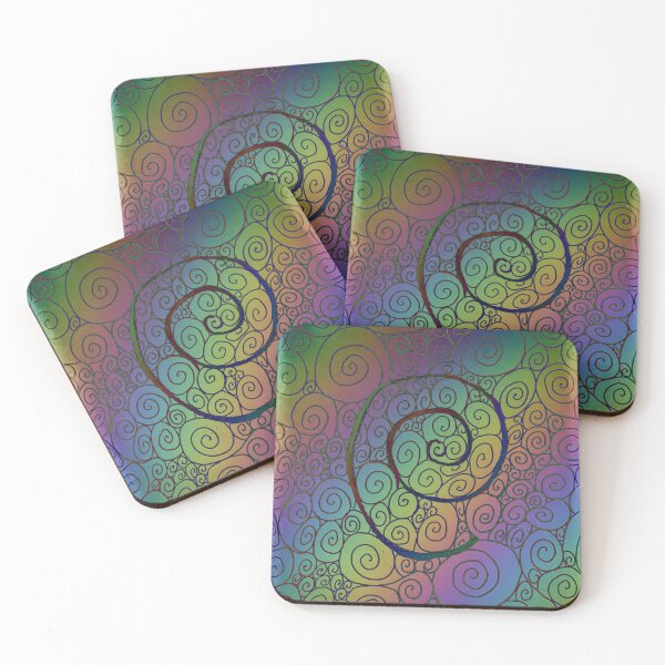 Item preview, Holographic Spirals  designed and sold by JoshEiberg.