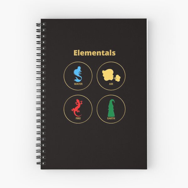 Item preview, 4 Elementals | gnome, undine, sylph, salamander designed and sold by Emma's New York Magic.