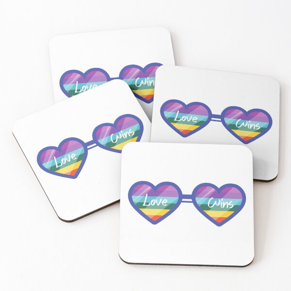 Item preview, Love Wins In My Eyes Rainbow Pride Sunglasses, Pride Allyship designed and sold by MamaSweetea.