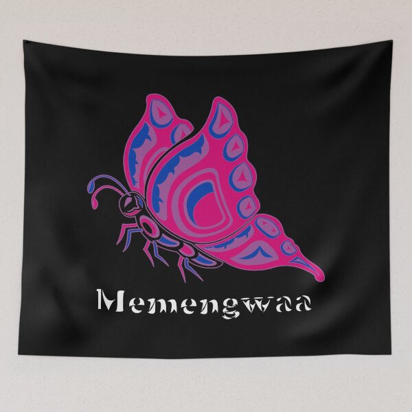 Item preview, Orgullo bisexual Memengwaa (mariposa) designed and sold by KendraHowland.