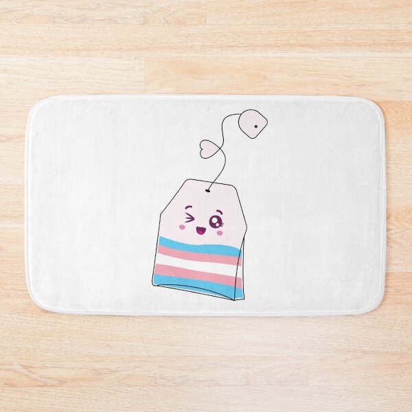 Item preview, Trans Tea Bag Pride Flag, Transgender identity, Transsexual TS Transvestite Gift designed and sold by ArtsyloShop.