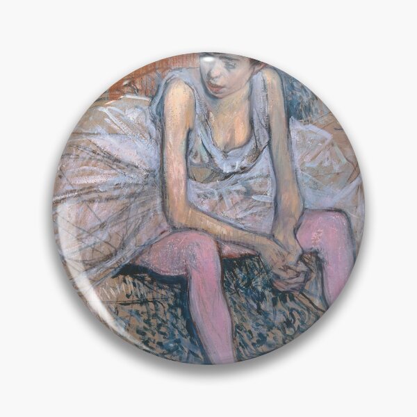 Item preview, Danseuse assise aux Bas de roses designed and sold by bruntXumber.