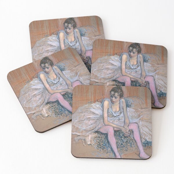 Item preview, Danseuse assise aux Bas de roses designed and sold by bruntXumber.