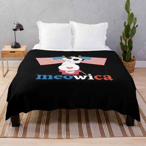 Item preview, Meowica 4th July Cat American Patriotic designed and sold by MoTeesMo.