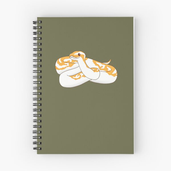 Item preview, Albino Piebald Ball Python Illustration designed and sold by anacecilia.