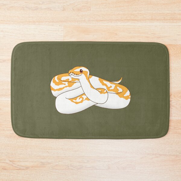 Item preview, Albino Piebald Ball Python Illustration designed and sold by anacecilia.