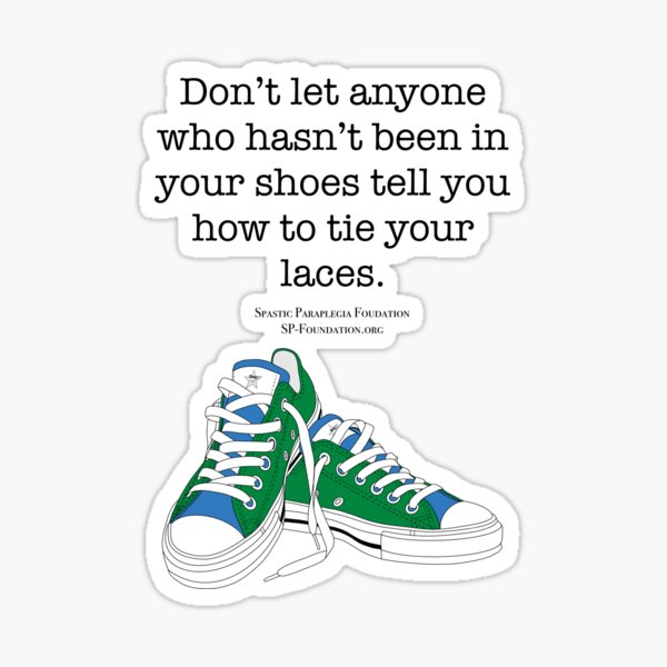 Laces 5 Sticker