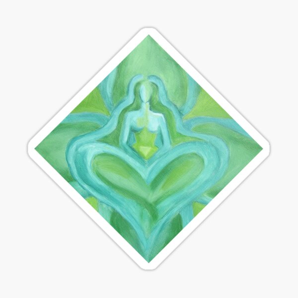 Heart Chakra Sticker