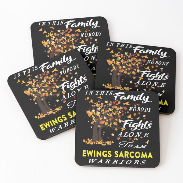 Item preview, In This Family No One Fight Alone Ewings Sarcoma Awareness designed and sold by radianen.