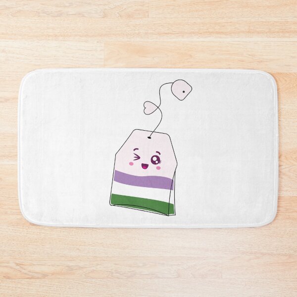 Item preview, Queer Tea Bag Pride Flag, GenderQueer identity designed and sold by ArtsyloShop.