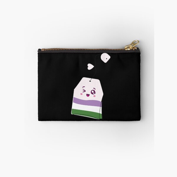 Item preview, Queer Tea Bag Pride Flag, GenderQueer identity designed and sold by ArtsyloShop.