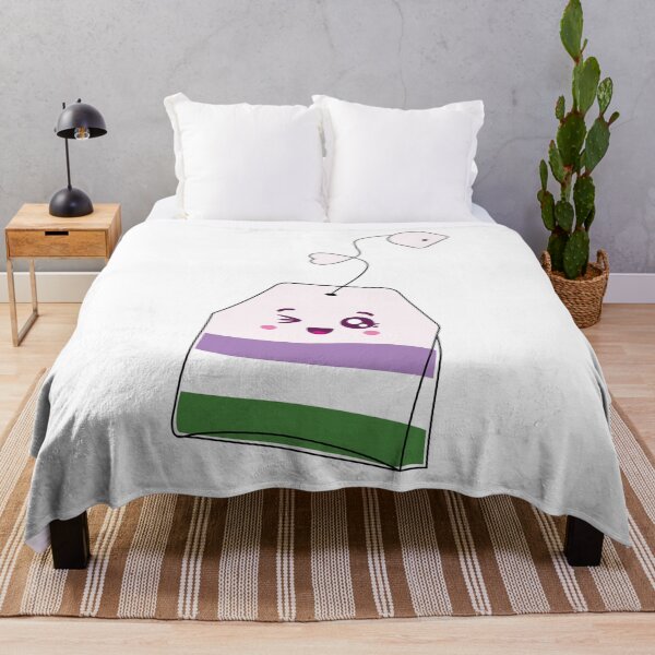Item preview, Queer Tea Bag Pride Flag, GenderQueer identity designed and sold by ArtsyloShop.