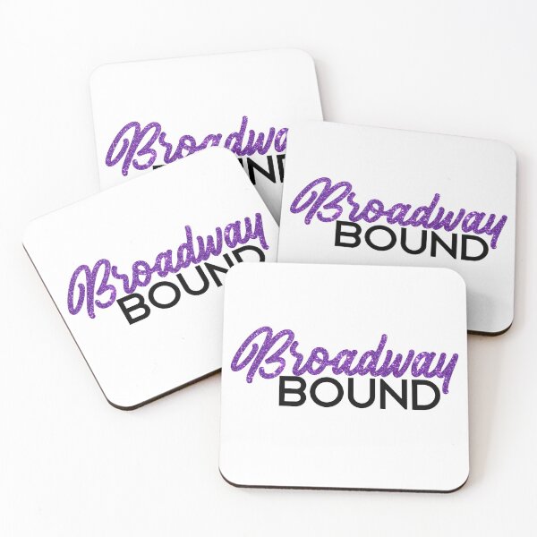 Item preview, Broadway bound purple glitter script designed and sold by taylor-lang.