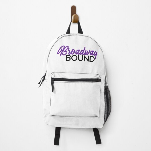 Item preview, Broadway bound purple glitter script designed and sold by taylor-lang.