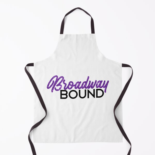 Item preview, Broadway bound purple glitter script designed and sold by taylor-lang.