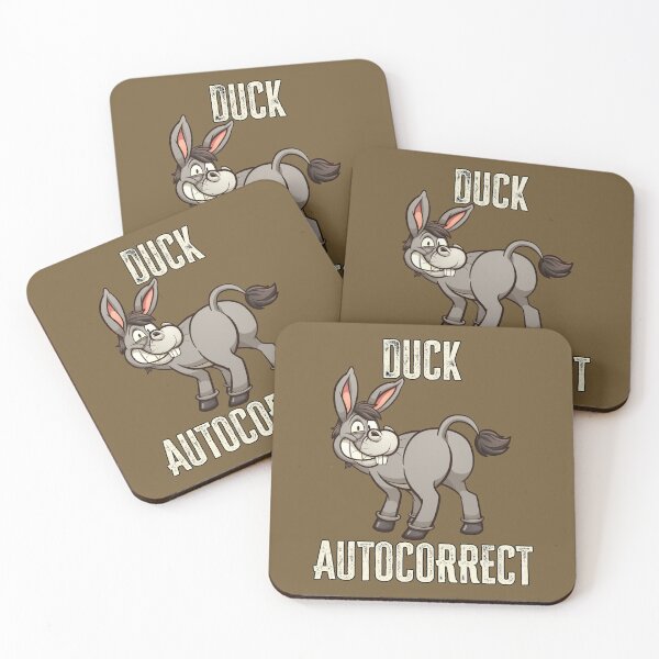 Item preview, Duck Autocorrect designed and sold by HappySchnapper.